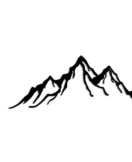Dekorativní kovový doplněk na zeď Mountain - 11