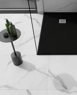 MEXEN Stone+ sprchová vanička obdélníková 120x80, černá 44708012