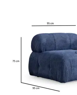 Trojmístná pohovka Petite 3 - Night Blue