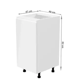 Spodní skříňka AURORA D40 - levá Tempo Kondela