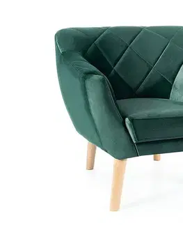 Křeslo KARO 1 VELVET buk Signal