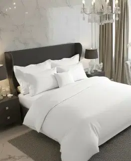 Kvalitex Saténové povlečení Luxury Collection bílá, 140 x 200 cm, 70 x 90 cm