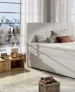 Artelta Manželská postel BOLERO Boxspring | 180 x 200 cm Bolero barva: Soft 17, Bolero rozměr: 180x200 cm