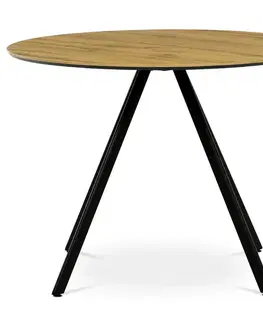 Kulatý jídelní stůl R5010 OAK, dub