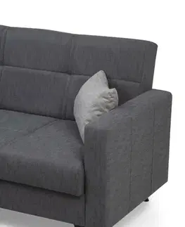 Rozkládací pohovka Polya Dark Grey