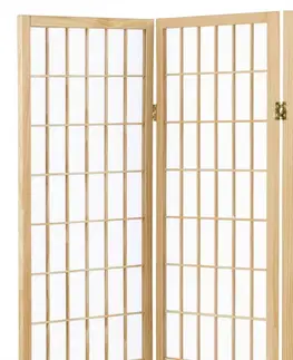 Paraván japonský 5dílný SC01-5 NAT Dekorhome