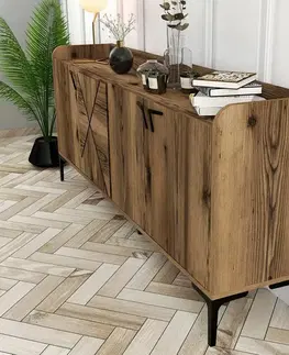 Skříňka Venedik Walnut