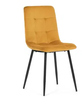 Sada jídelních židlí CT-281 YEL4, 4 ks