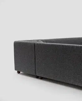 Rohová sedací souprava Eddy Corner 2 (3L-C-3R) - Dark Grey