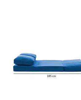 Dvoumístná rozkládací pohovka Taida - Blue