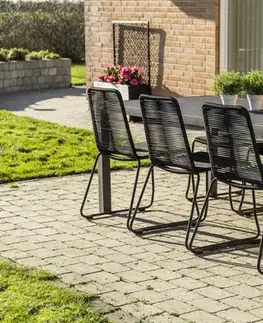 Elvisia Zahradní set BLOOM 6+1 | antracit