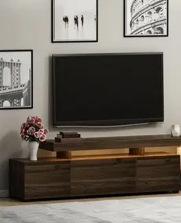 TV stolek BELIZ s LED osvětlením Asirgroup