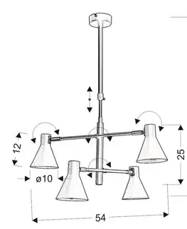 Závěsná lampa LESS Candellux