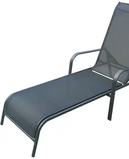 FIELDMANN Zahradní kovové lehátko 8012
