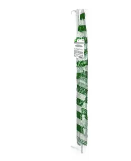 Slunečník plážový 230 cm, Happy Green, zelené pruhy