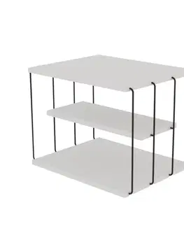 Odkládací stolek / Příruční stolek Lifon -White