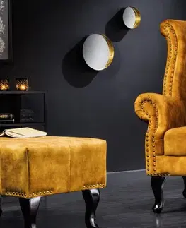 Chesterfield křeslo MIDAS Dekorhome
