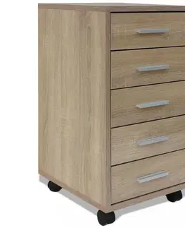 Kancelářský kontejner DTD / MDF Dekorhome
