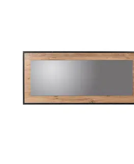 Zrcadlo Idea Black and Atlantic Pine, 110 cm, M