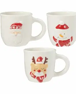 Sada 3 keramických hrnků North Pole 500 ml