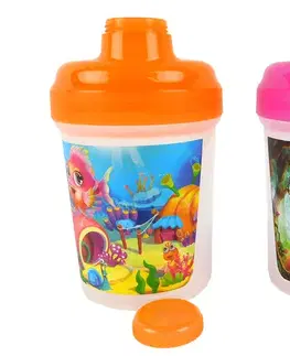 TVAR - Láhev plast 300ml/450ml dekor detský motív různé motivy