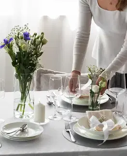 Startovací set nádobí 60 ks — Premium Platinum Line silver - W0183
