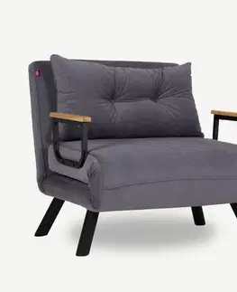 Křeslo Sando Single Grey