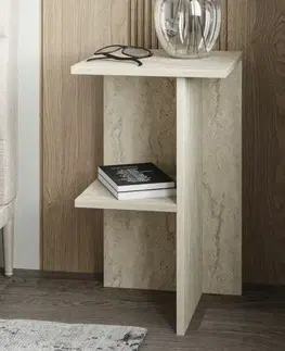 Noční stolek Palma - Travertine