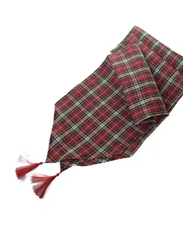 Běhoun Checkered Pattern, 32 x 180 cm