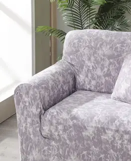 4Home Napínací potah na křeslo Marble, 75 - 95 cm