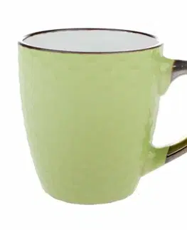 Keramický hrnek Plástve, zelená, 250 ml