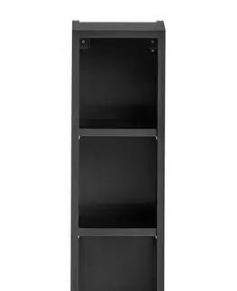 ArtCom Regal do koupelny SANTA FE Black 83-01