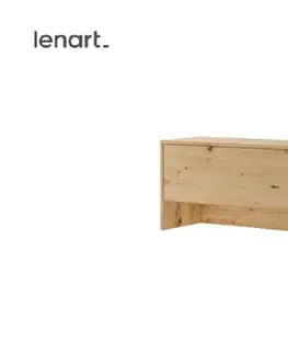 Dig-net nábytek Nástavec pro sklápěcí postel Lenart BED CONCEPT BC-09 | dub artisan