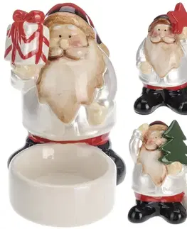 PROHOME - Svícen SANTA 10cm různé druhy