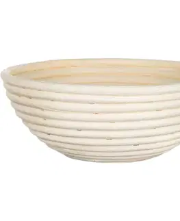 Banquet Ošatka kulatá na kynutí chleba Natural pr. 21 x v. 7,5 cm, kytička