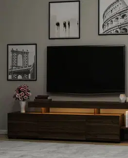 TV stolek BELIZ s LED osvětlením Asirgroup