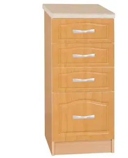 Spodní skříňka šuplíková LORA MDF NEW KLASIK S40SZ4 Tempo Kondela