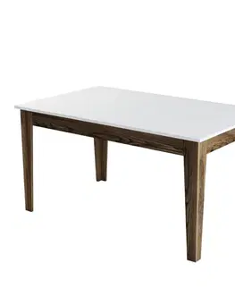 Jídelní stůl Milan 514 - Walnut, White