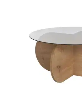 Konferenční stolek Aeris - Sapphire Oak, Fume