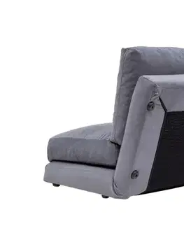 Dvoumístná rozkládací pohovka Taida - Grey