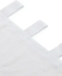 Homede Záclona Kresz Loops, bílá, 140 x 290 cm