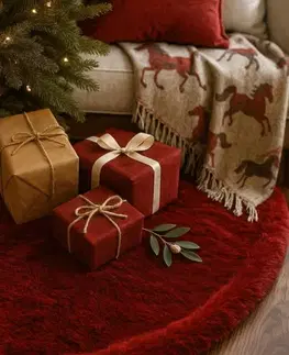 Christmas Tree Rug Yilbasi - Red 8