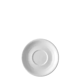 Podšálek na kávu s okrajem Deco 16 cm sada 6 ks – UNIVERS bílý - 450327