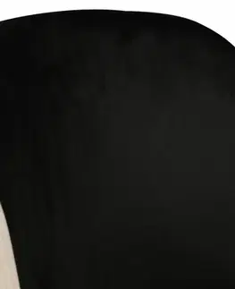 Sada jídelních židlí Dore Cream and Black, 2 ks, 2 ks
