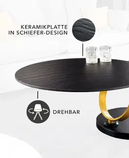Otočný konferenční stolek SINTAR Dekorhome