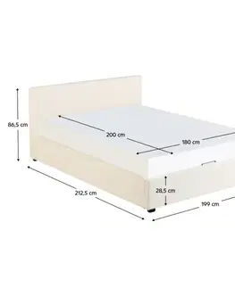 Postel LUNELA 180x200 Tempo Kondela