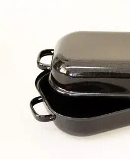 BELIS - Dvoupekáč černý s pihou 40cm 6,2l