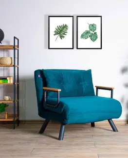 Křeslo Sando Single Petrol Green