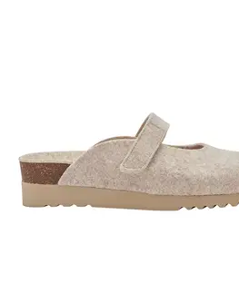 Scholl Pantofle Dolly Strap, béžová, vel. 40, 40 EU