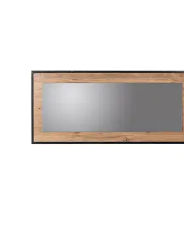 Zrcadlo Idea Black and Atlantic Pine, 150 cm, L